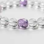 钻切紫水晶光芒
