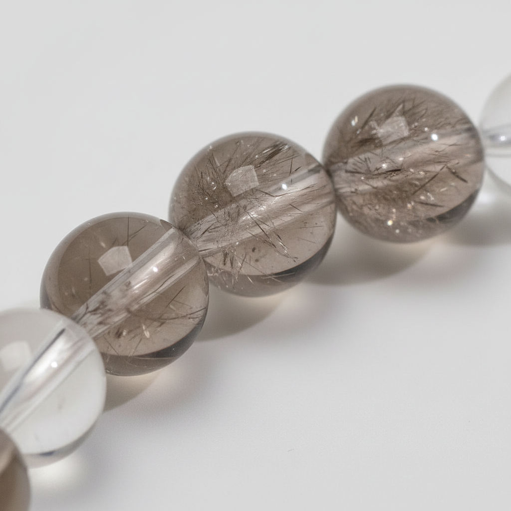 Macro close-up bead texture