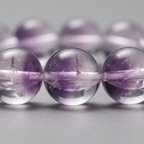 Natural Bolivian Amethyst Macro Bead Detail
