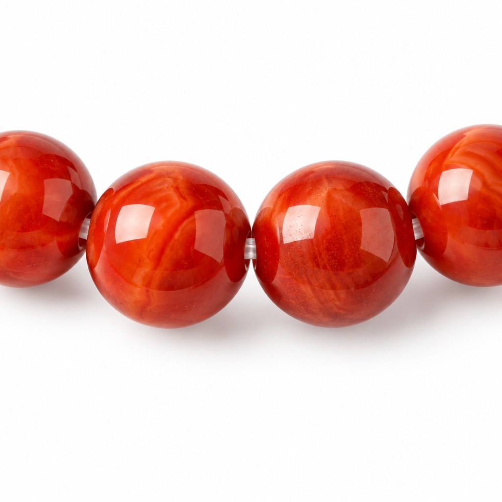 Southern Red Agate Macro Gemstone Detail